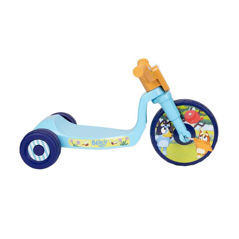 slide 6 of 7, Bluey 10" Fly Wheel Kids' Tricycle with Electronic Sound, 1 ct