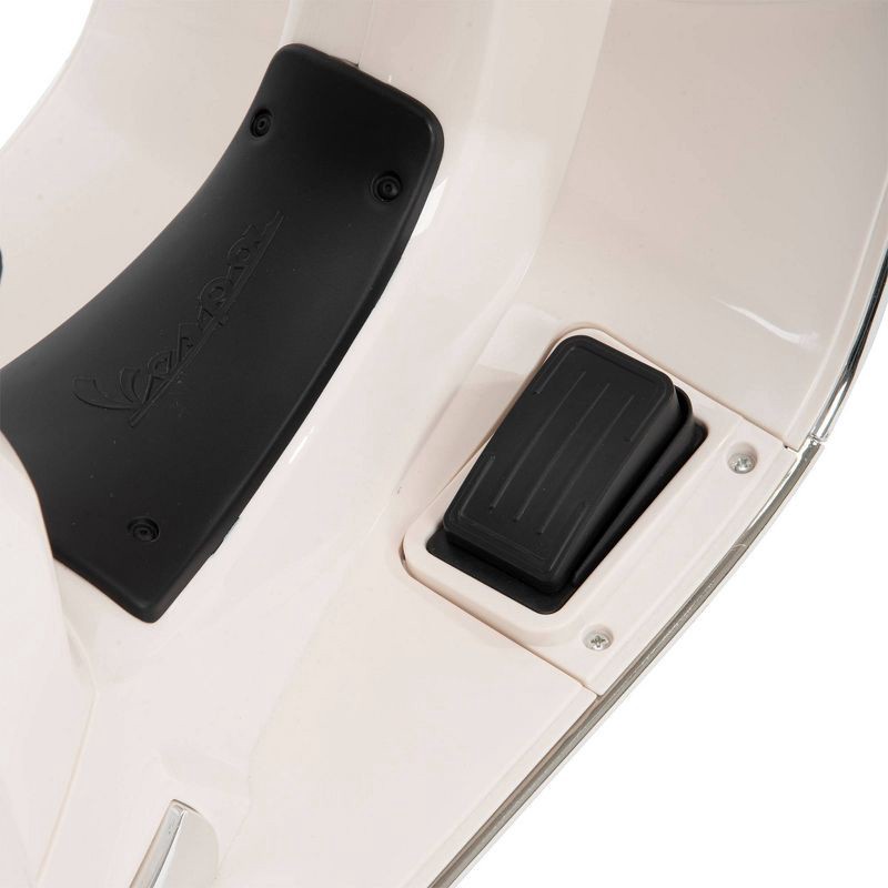 slide 7 of 8, Huffy 6V Vespa 801 Ride-On Scooter - White, 1 ct