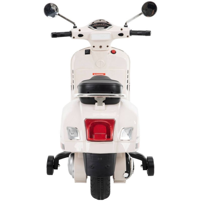 slide 8 of 8, Huffy 6V Vespa 801 Ride-On Scooter - White, 1 ct