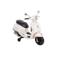Huffy 6V Vespa 801 Ride-On Scooter - White