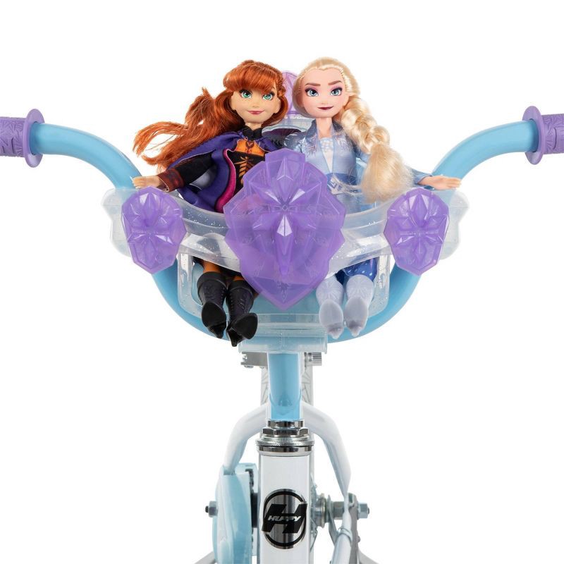 slide 5 of 16, Huffy Disney Frozen Kids' Bike - 16" Wheels - Training Wheels - White, 1 ct