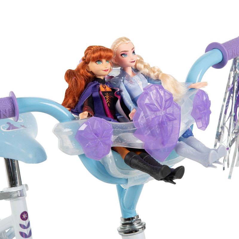 slide 10 of 16, Huffy Disney Frozen Kids' Bike - 16" Wheels - Training Wheels - White, 1 ct