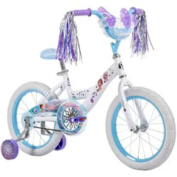 Huffy Disney Frozen Kids' Bike - 16" Wheels - Training Wheels - White