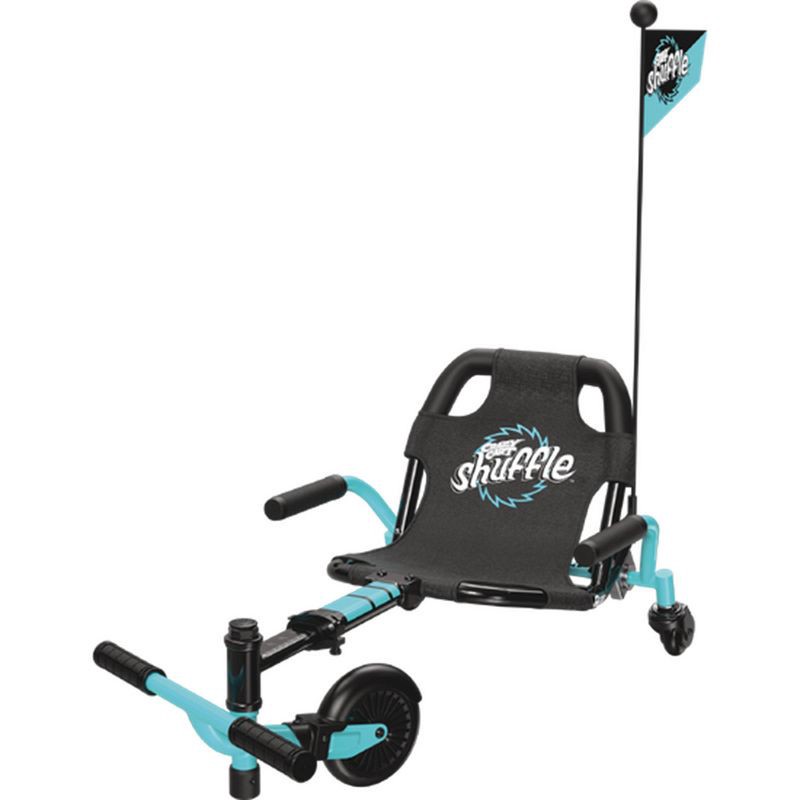 slide 1 of 9, Razor Crazy Cart Shuffle Go-Kart: Steel Frame, 150 lbs, 150 lb