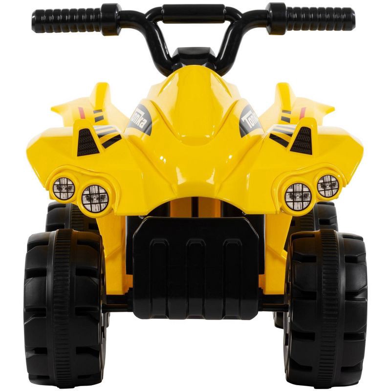 slide 2 of 11, Huffy Tonka Truck Battery Ride-On Quad - 6V - Age 1.5+ Years Old - Yellow, 1 ct