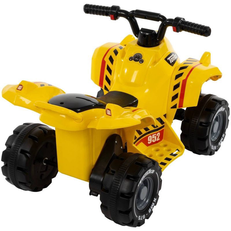 slide 6 of 11, Huffy Tonka Truck Battery Ride-On Quad - 6V - Age 1.5+ Years Old - Yellow, 1 ct