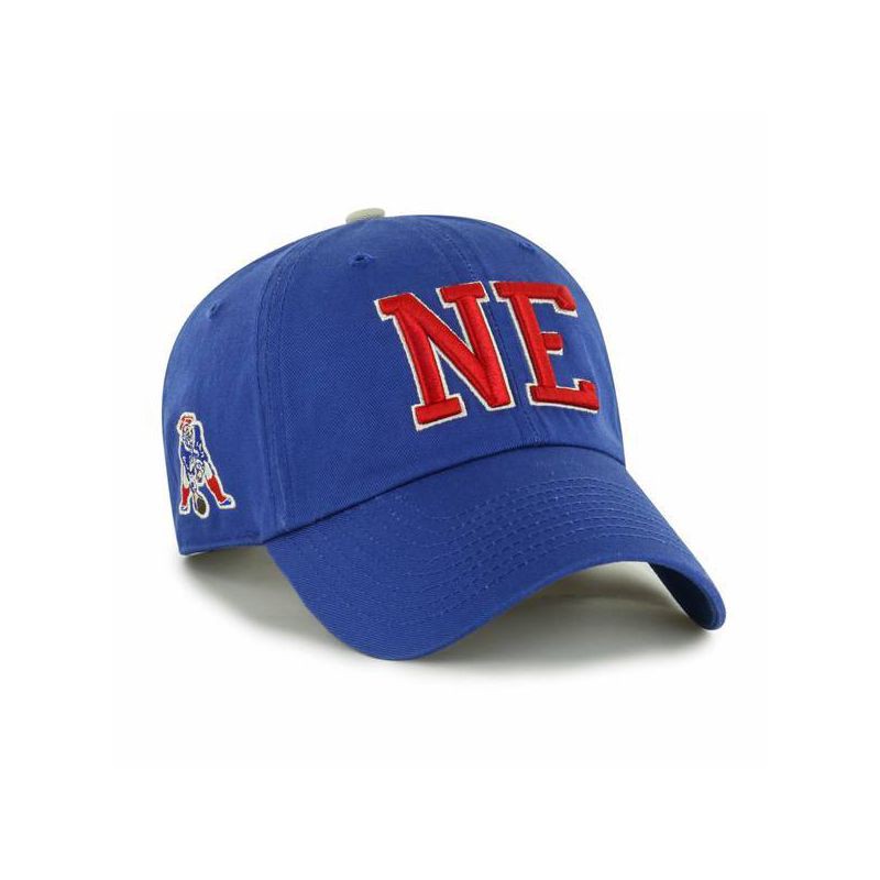 slide 3 of 3, NFL New England Patriots Clique Hat: Cotton Adjustable Baseball Cap, 1 ct