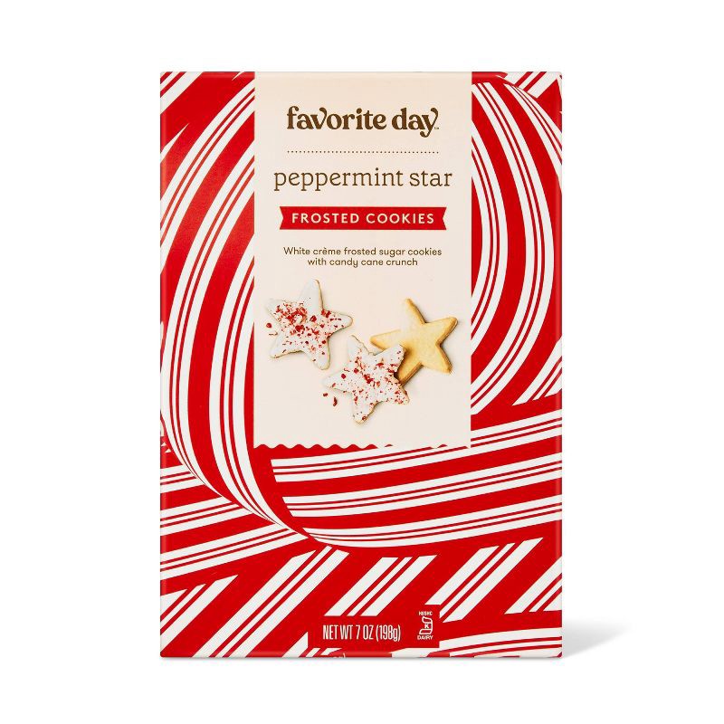 slide 1 of 3, Christmas Peppermint Cookies - 7oz - Favorite Day™, 7 oz