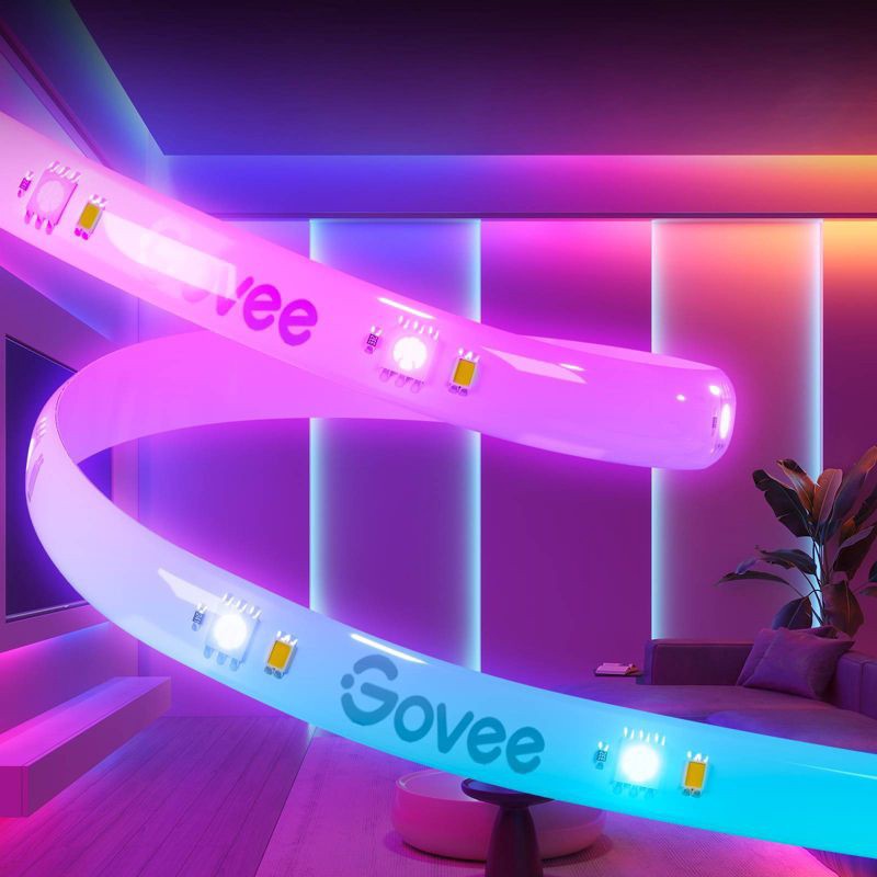 slide 17 of 18, Govee 49.2' Wi-Fi RGBIC LED Strip Light, 1 ct