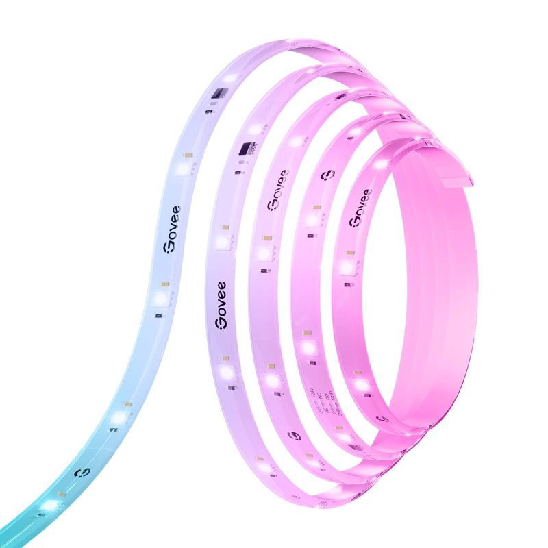 slide 18 of 18, Govee 49.2' Wi-Fi RGBIC LED Strip Light, 1 ct