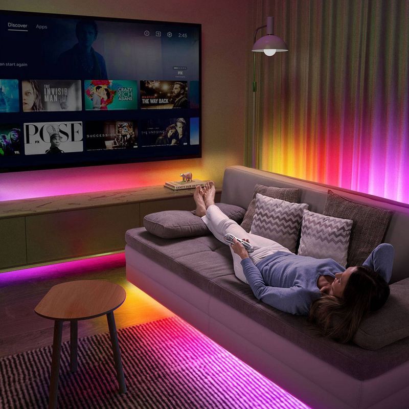 slide 8 of 18, Govee 49.2' Wi-Fi RGBIC LED Strip Light, 1 ct
