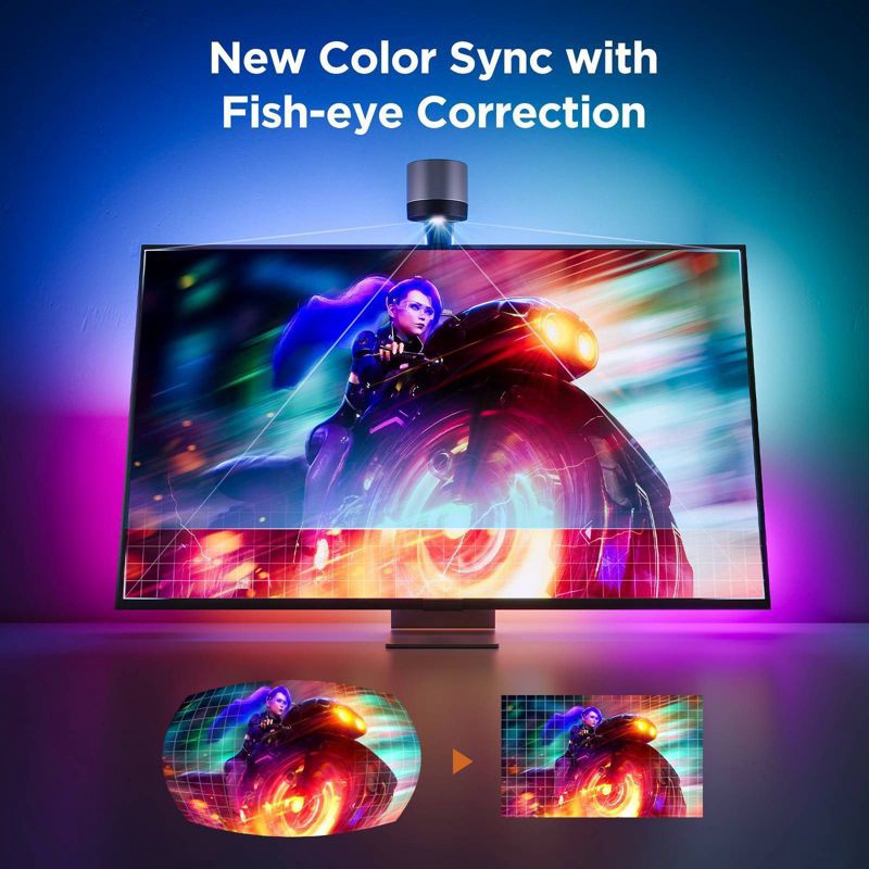 slide 19 of 27, Govee DreamView T1 12.5' TV Backlight: Wi-Fi Bias Lighting, 1 ct