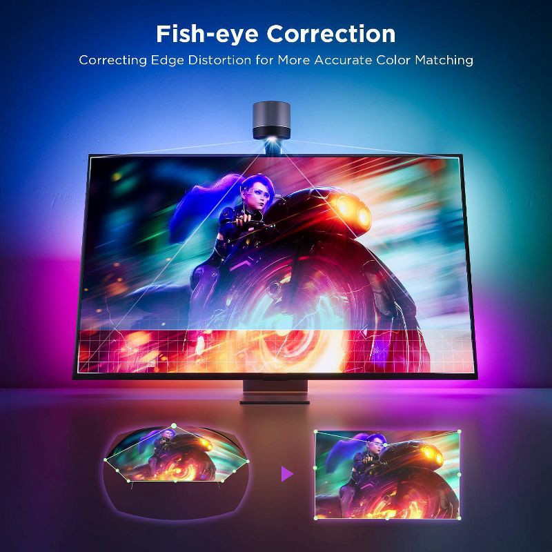 slide 27 of 27, Govee DreamView T1 12.5' TV Backlight: Wi-Fi Bias Lighting, 1 ct