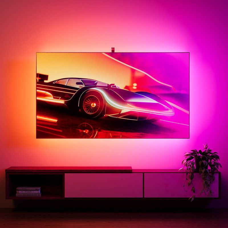 slide 8 of 27, Govee DreamView T1 12.5' TV Backlight: Wi-Fi Bias Lighting, 1 ct