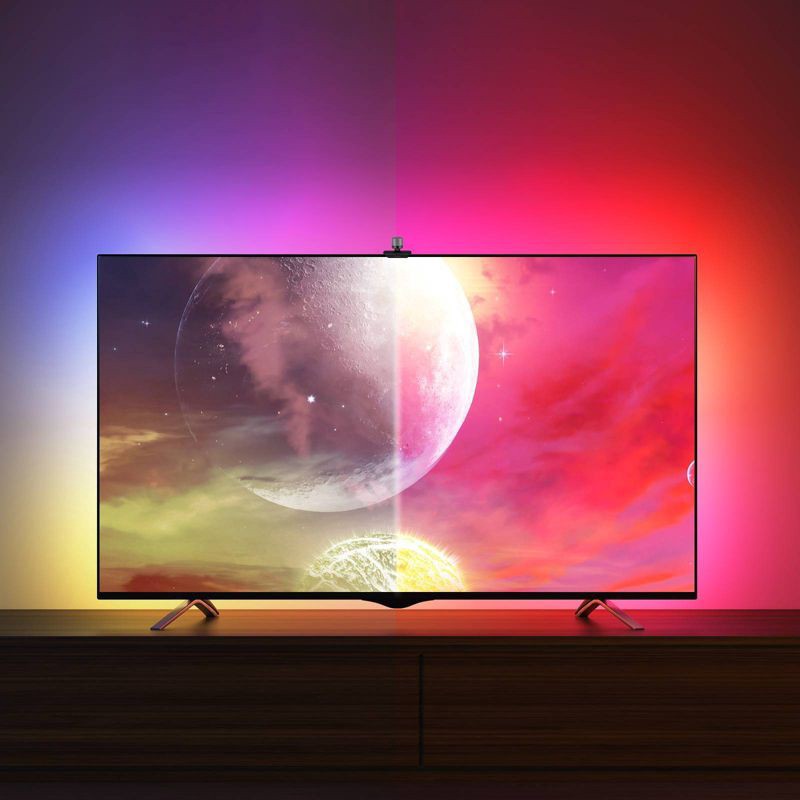 slide 10 of 27, Govee DreamView T1 12.5' TV Backlight: Wi-Fi Bias Lighting, 1 ct