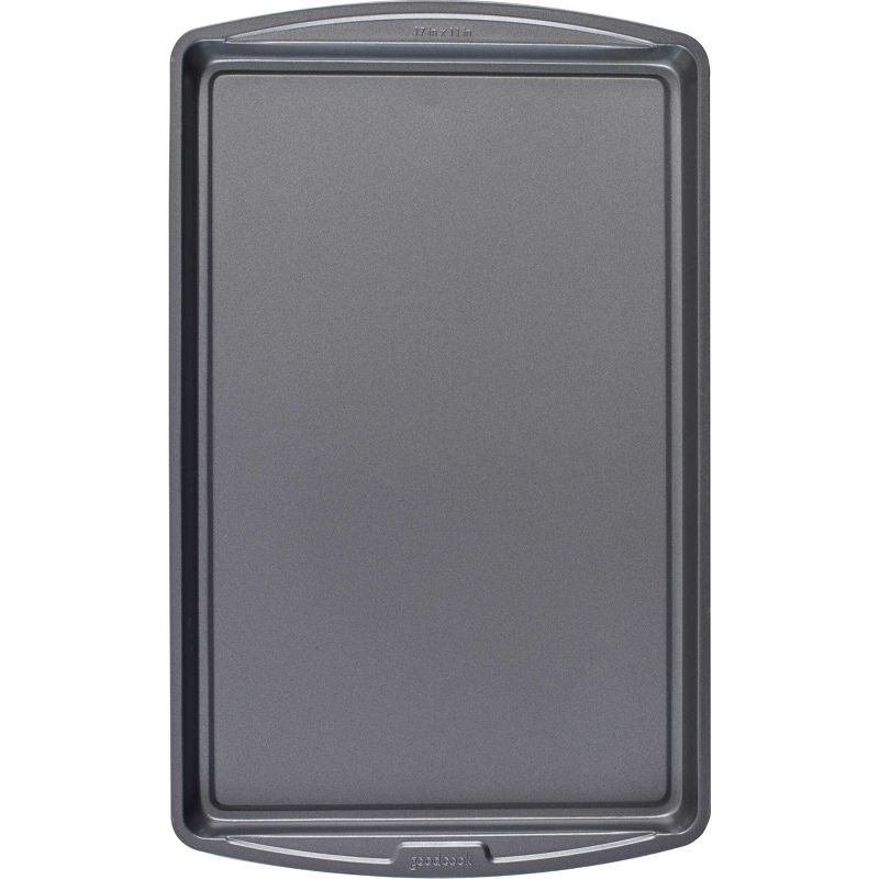 slide 1 of 7, GoodCook 11"x17" Nonstick Steel Cookie Sheet Gray, 1 ct