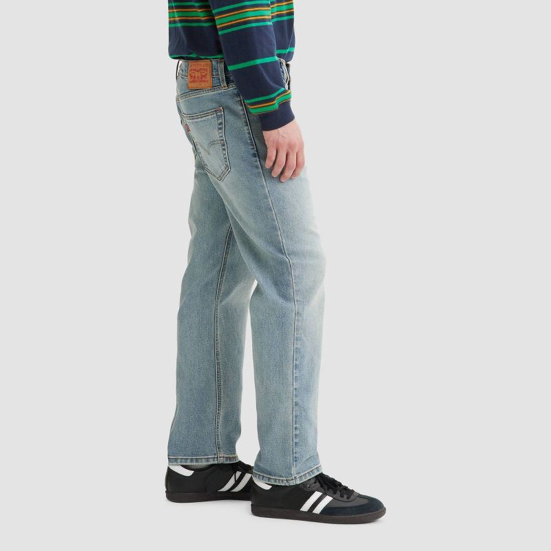 slide 2 of 3, Levi's® Men's 541™ Athletic Fit Tapered Leg Jeans - Blue Denim 36x34: Heavyweight Cotton Blend, Mid Rise, Tapered Leg, 1 ct