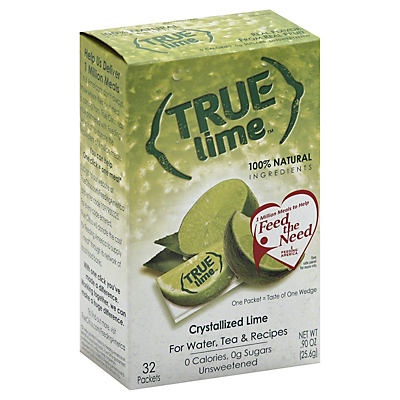 slide 1 of 1, True Lime Crystallized Lime, 32 ct