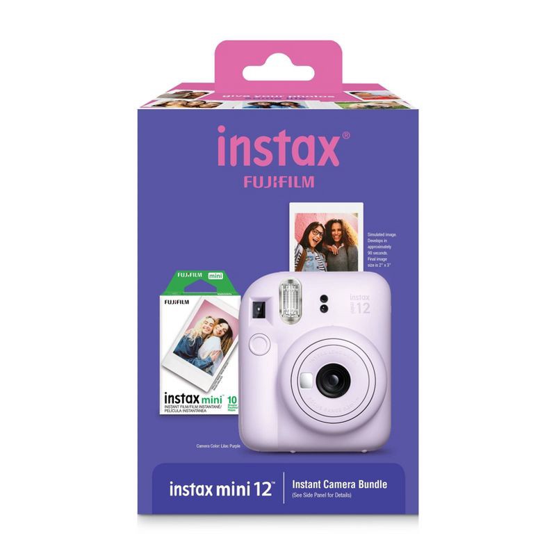 slide 2 of 3, Fujifilm Instax Mini 12 Bundle - Purple, 1 ct