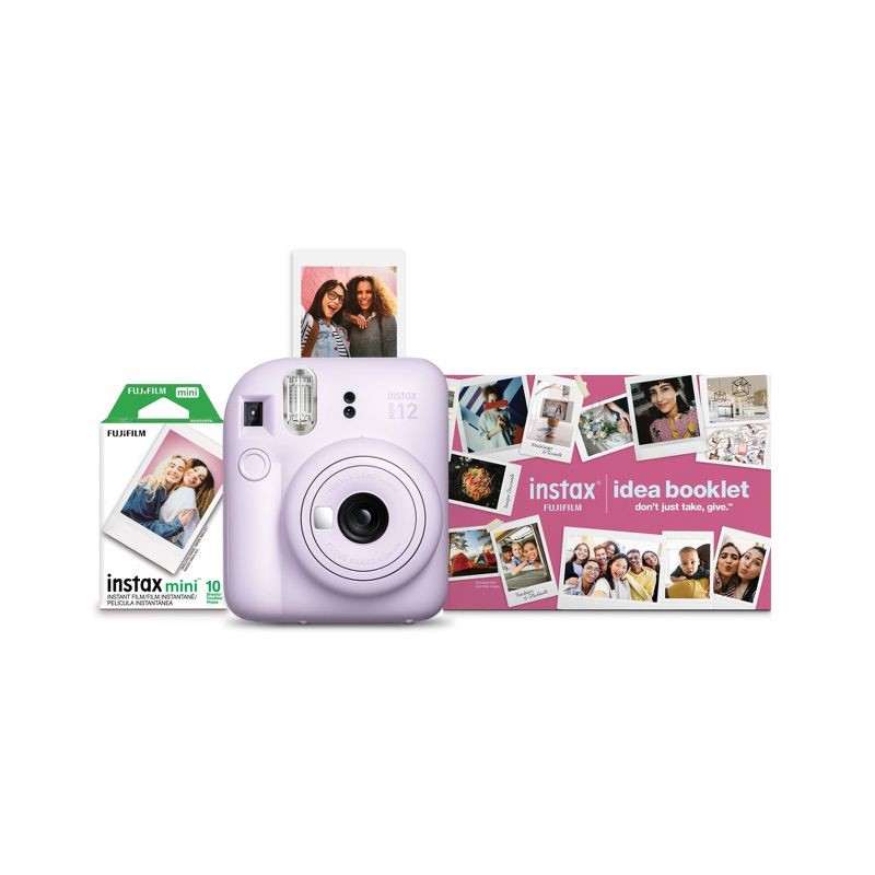 slide 1 of 3, Fujifilm Instax Mini 12 Bundle - Purple, 1 ct