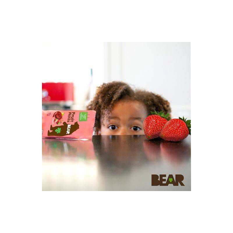 slide 8 of 8, BEAR Strawberry Fruit Rolls - 5ct/3.5oz, 5 ct; 3.5 oz