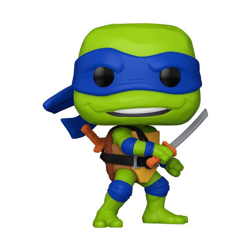slide 2 of 3, Funko POP! Movies: Teenage Mutant Ninja Turtles Mutant Mayhem - Jumbo Leonardo (Target Exclusive), 1 ct