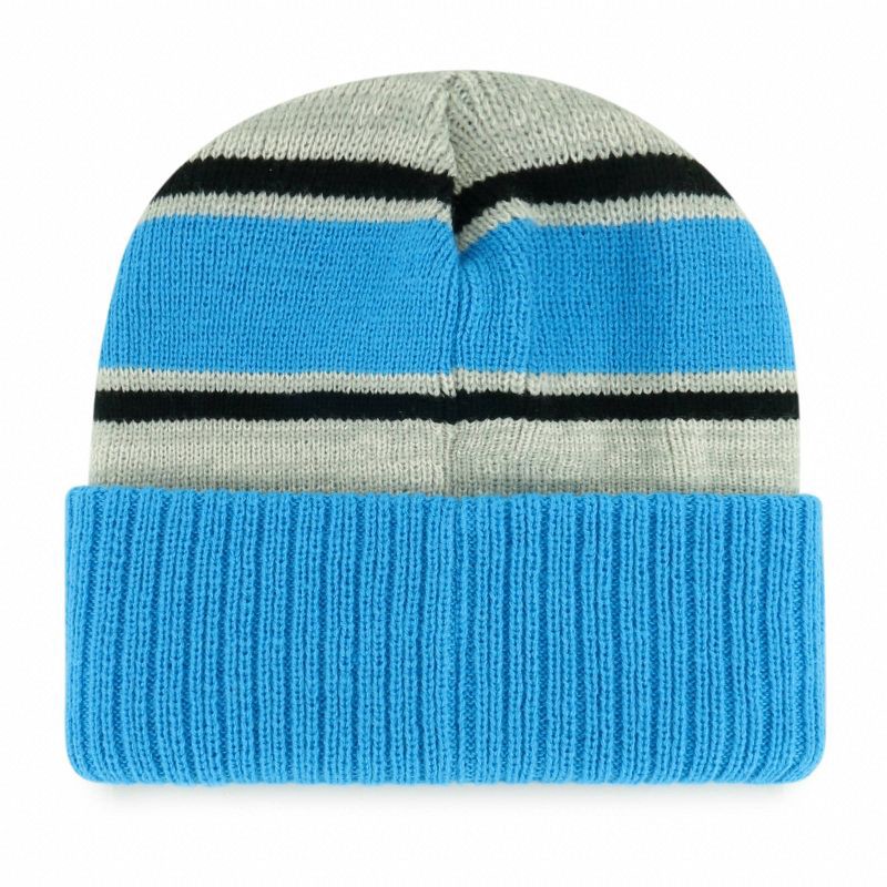 slide 2 of 2, NFL Carolina Panthers Vista Knit Beanie: Team Logo Sports Hat, One Size Adult, 1 ct