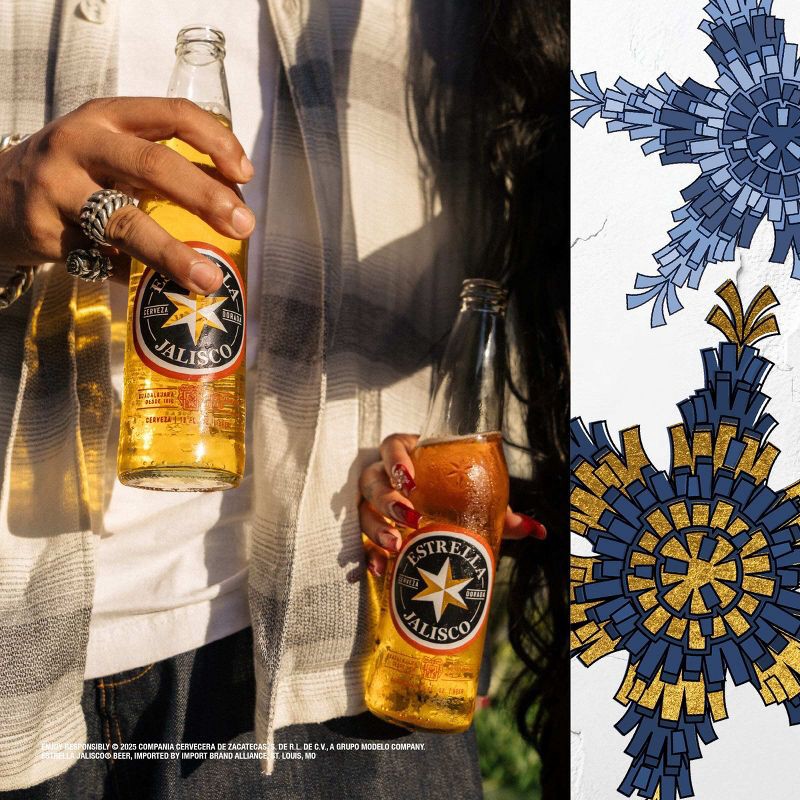 slide 6 of 8, Estrella Jalisco - 24pk/12 fl oz Bottles, 24 ct; 12 fl oz