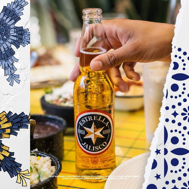 slide 7 of 8, Estrella Jalisco - 24pk/12 fl oz Bottles, 24 ct; 12 fl oz