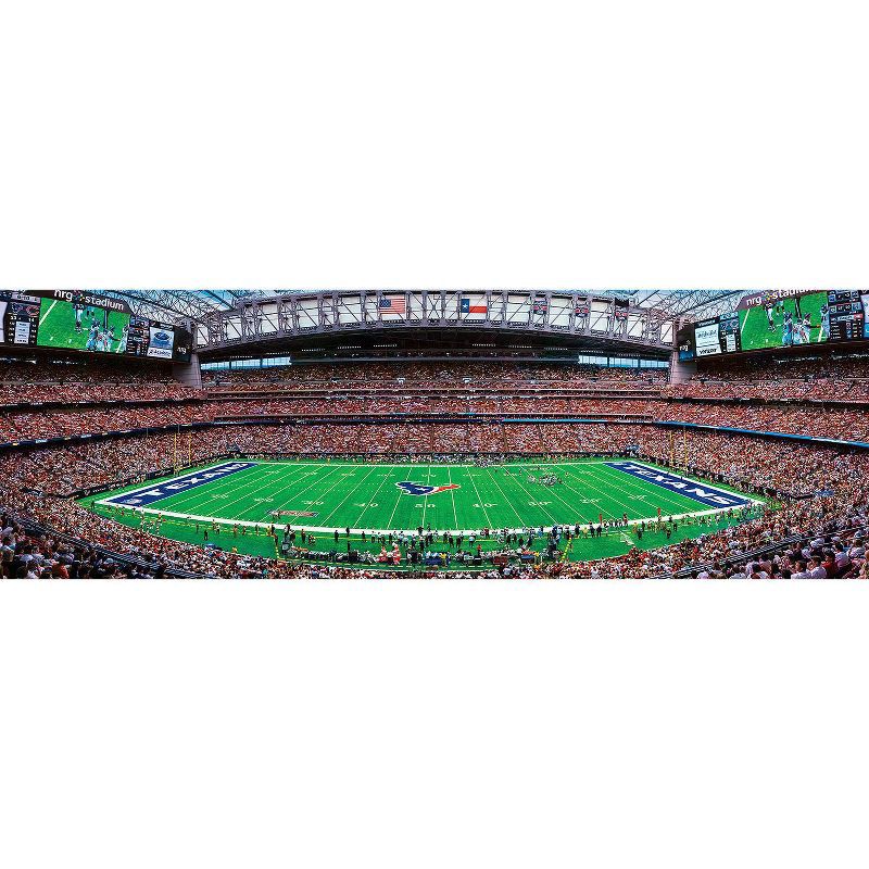 slide 2 of 3, NFL Houston Texans 1000pc Pano Puzzle Game, 1000 ct