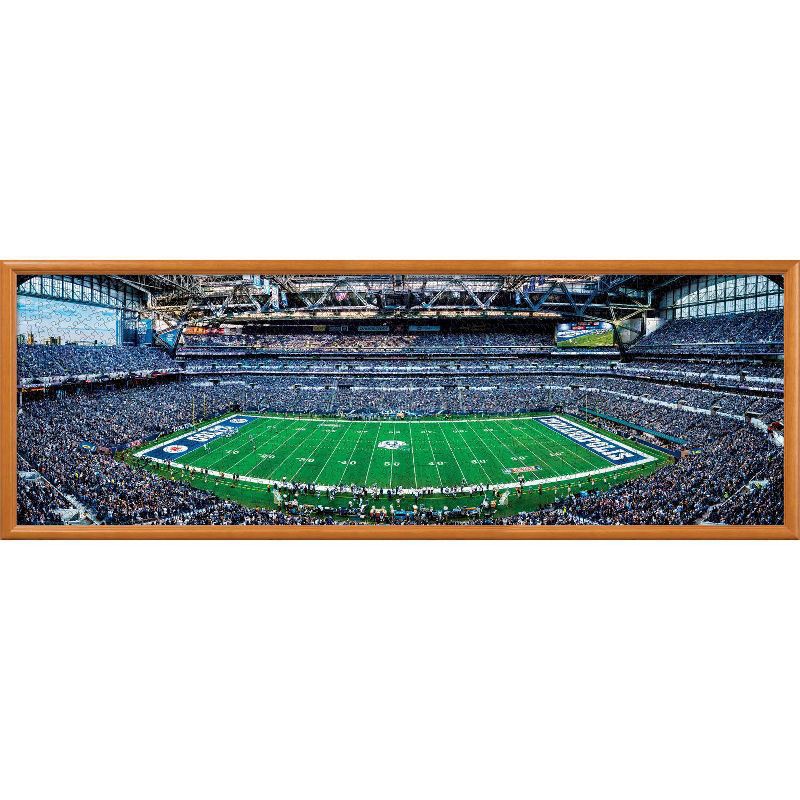 slide 3 of 4, NFL Indianapolis Colts 1000pc Pano Puzzle Game, 1000 ct