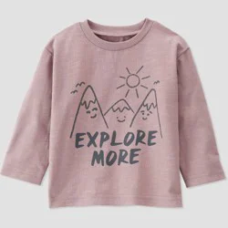 Little Planet by carter's Little Planet by Carter’s Organic Baby Explore More Graphic T-Shirt - Purple 3M