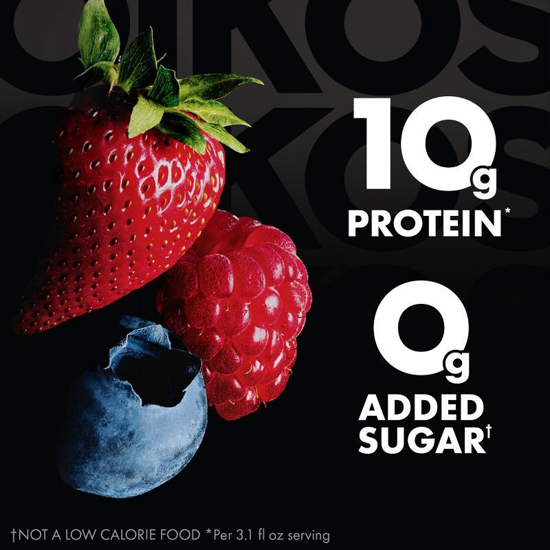 slide 2 of 12, Oikos Pro Mixed Berry Cultured Dairy Drink - 3.1 fl oz/6ct, 3.1 fl oz, 6 ct