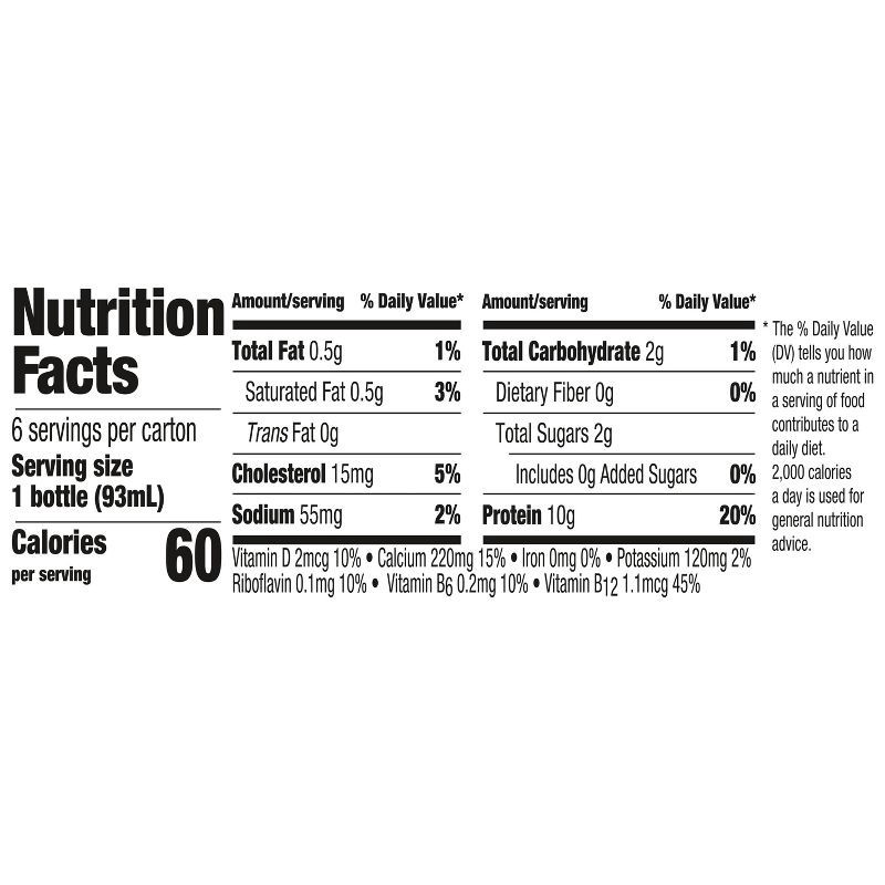 slide 8 of 12, Oikos Pro Mixed Berry Cultured Dairy Drink - 3.1 fl oz/6ct, 3.1 fl oz, 6 ct