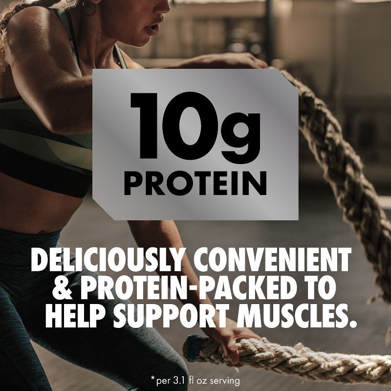 slide 5 of 12, Oikos Pro Strawberry Cultured Dairy Drink - 3.1 fl oz/6ct, 3.1 fl oz, 6 ct