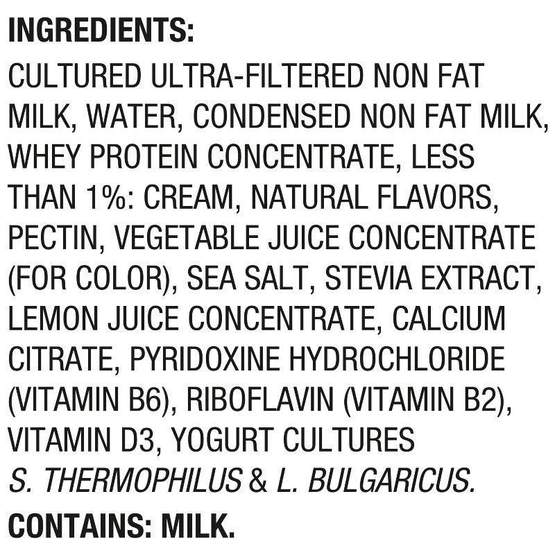 slide 9 of 12, Oikos Pro Strawberry Cultured Dairy Drink - 3.1 fl oz/6ct, 3.1 fl oz, 6 ct