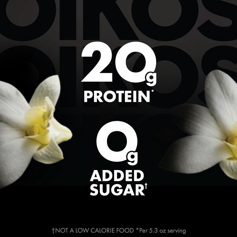 slide 2 of 12, Oikos Pro Vanilla Greek Yogurt - 20g Protein 4ct/5.3oz, 20 gram, 4 ct, 5.3 oz