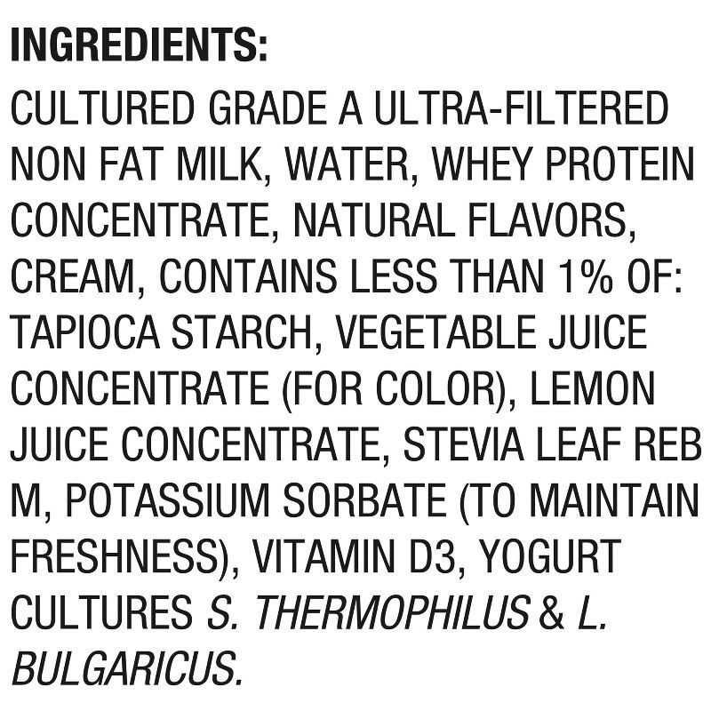 slide 9 of 12, Oikos Pro Strawberry Greek Yogurt - 20g Protein 4ct/5.3oz, 20 gram, 4 ct, 5.3 oz