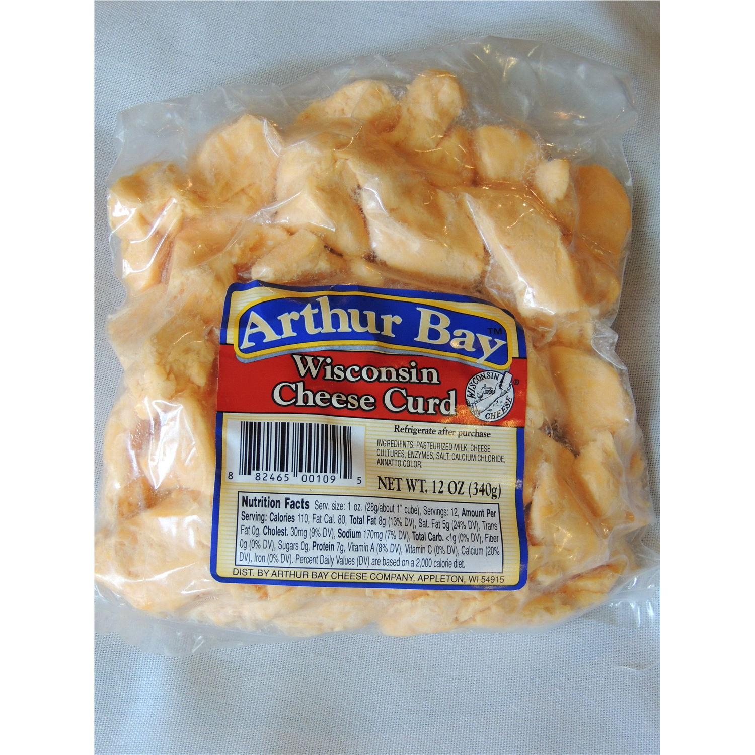 slide 1 of 1, OTHER-NATIONAL Arthur Bay Wisconsin Cheese Curd, 12 oz, 12 oz