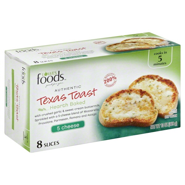 slide 1 of 1, Lowes Foods Texas Toast Five Cheese, 13 oz