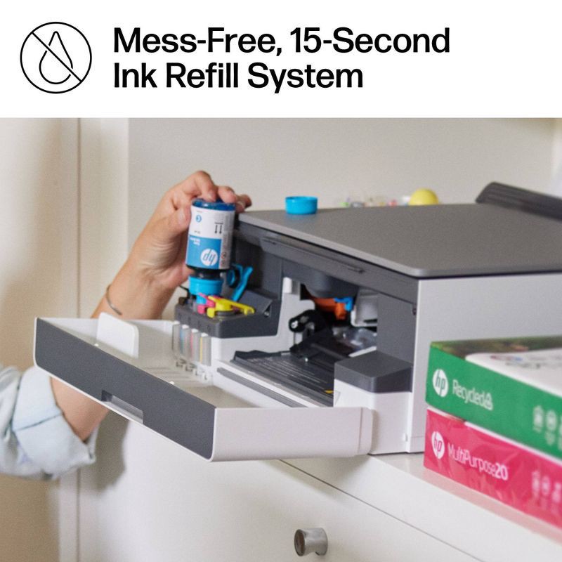 slide 15 of 19, HP Inc. HP Smart Tank 5101 Wireless All-In-One Color Refillable Supertank Printer, Scanner, Copier (1F3Y0A), 1 ct