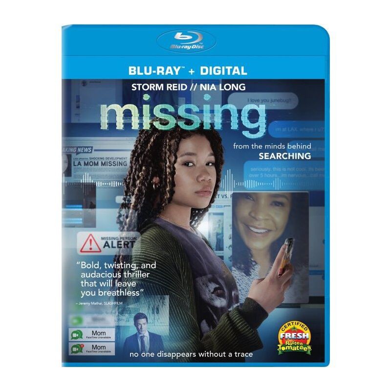 slide 1 of 1, Sony Pictures Missing (Blu-ray + Digital), 1 ct