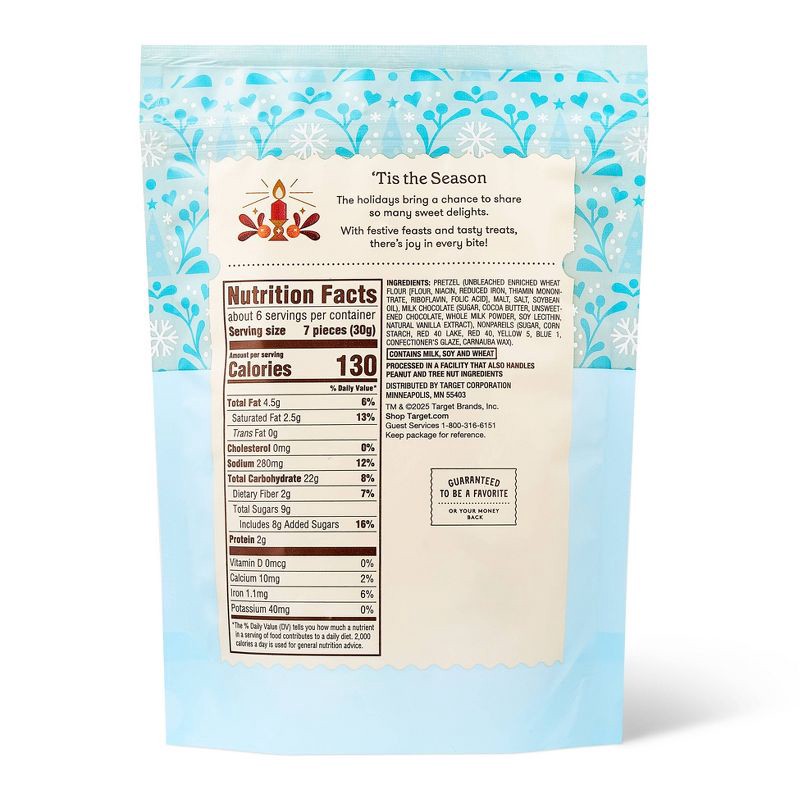 slide 2 of 3, Christmas Milk Chocolate Enrobed Pretzel Tree with Sprinkles - 6oz - Favorite Day™, 6 oz