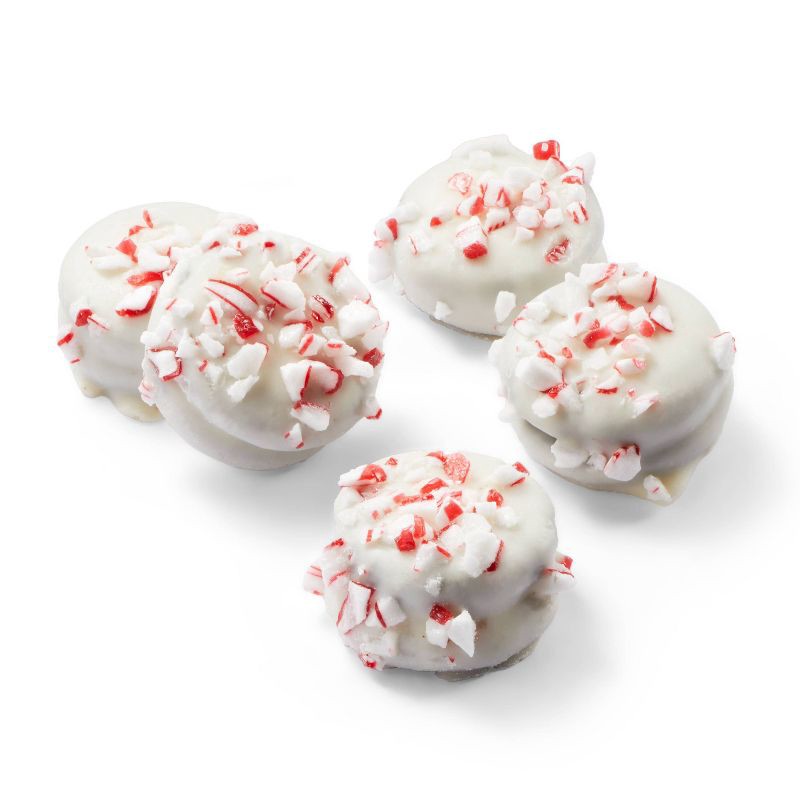 slide 3 of 3, Christmas Candy Cane Crunch Mini Sandwich Cookies - 6.5oz - Favorite Day™, 6.5 oz