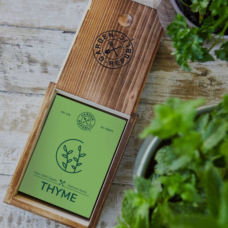 slide 4 of 6, Garden Republic Herb Garden Seed Kit, 1 ct