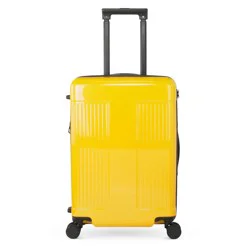 WNDR LN Hardside Expandable Carry On Expandable Spinner Suitcase - Sahara Honey