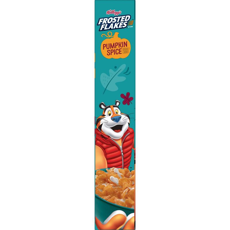 slide 4 of 9, Kellogg's Frosted Flakes Pumpkin Spice Breakfast Cereal - 17.1oz, 17.1 oz