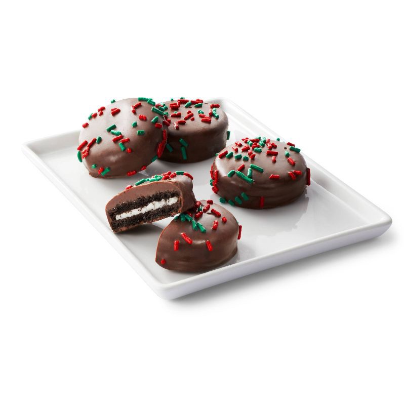 slide 3 of 3, Christmas Milk Chocolate Sandwich Cookies - 6.5oz - Favorite Day™, 6.5 oz