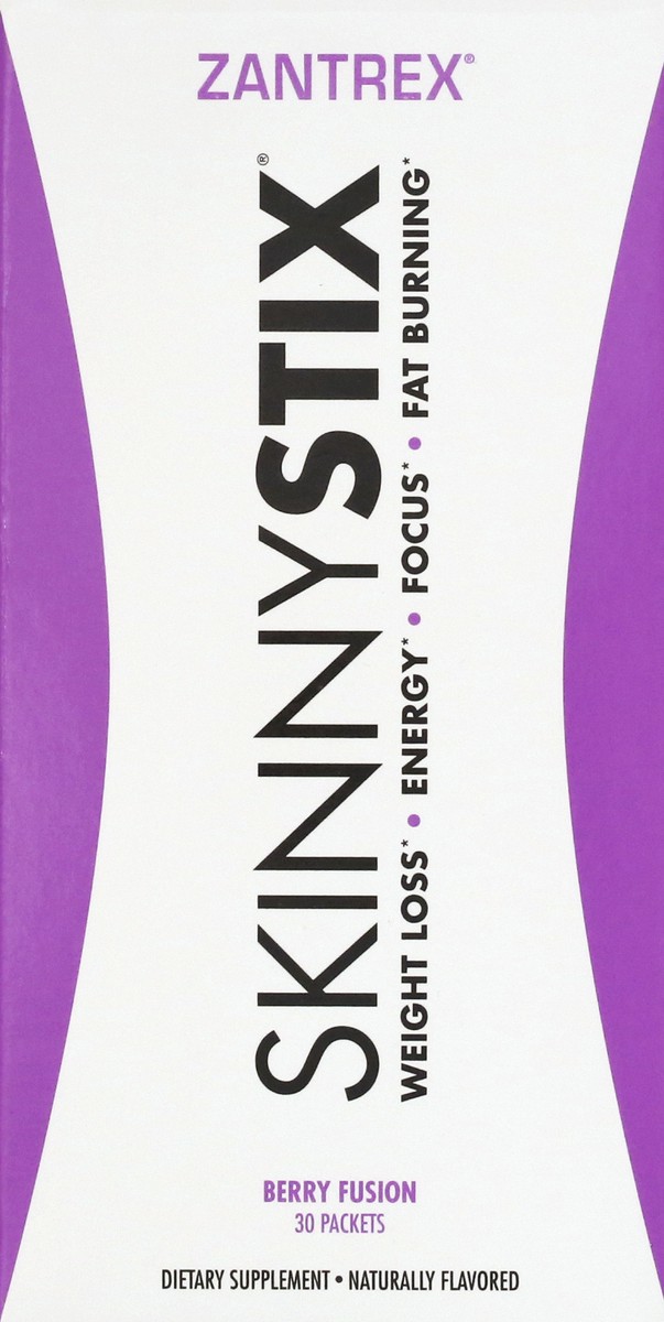 slide 5 of 13, Zantrex Berry Fusion Skinny Stix 30 ea, 30 ct