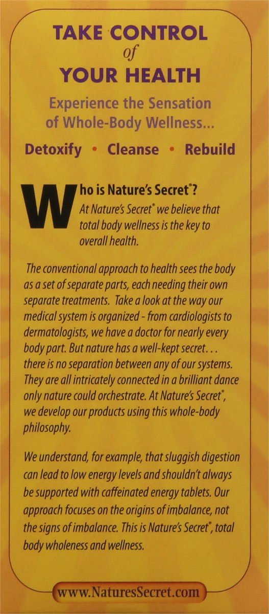 slide 10 of 14, Nature's Secret Tablets 7-Day Ultimate Cleanse 2 ea, 72 ct